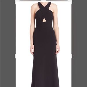 Black evening gown